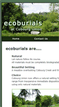Mobile Screenshot of ecoburials.ca